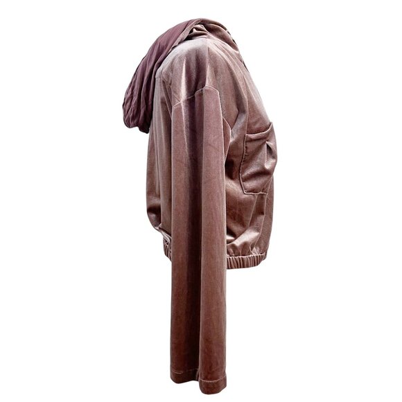 YOUNG FABULOUS & BROKE YFB Fritzy Velour Hoodie Medium - Picture 3 of 13